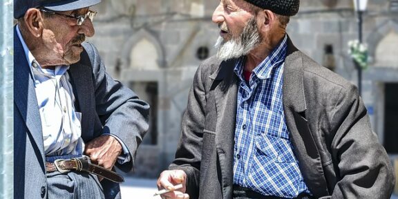 OLD MEN TALKING