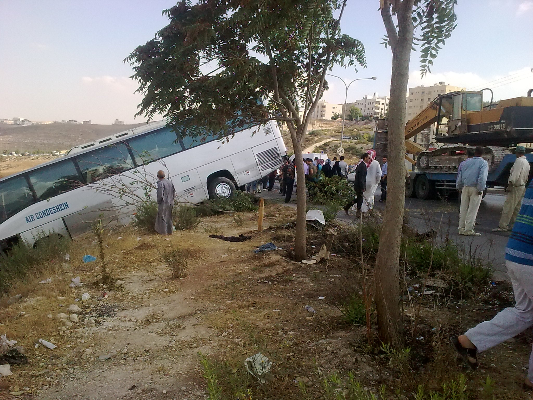 Bus Fell Into Gorge From India Border