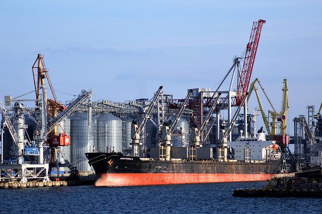 Ukrainian Grain Ship Starts From Odesa
