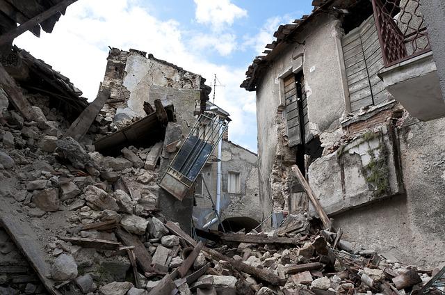 Disaster Earthquake Strikes