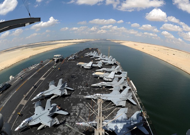 Vessel Runs Aground In Suez Canal, Blocking The Vital Waterway